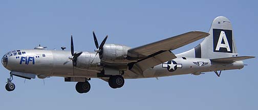 Boeing B-29 Superfortress N529B Fifi, Deer Valley, April 13, 2011